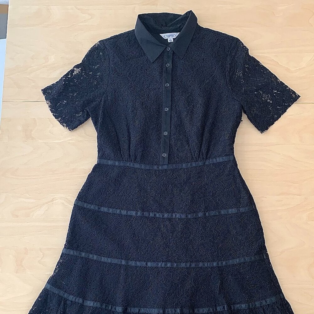 Nanette Lepore Lace Black Dress